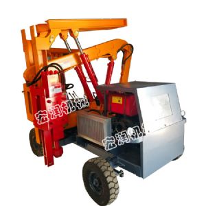 小四輪護欄打樁機（jī）