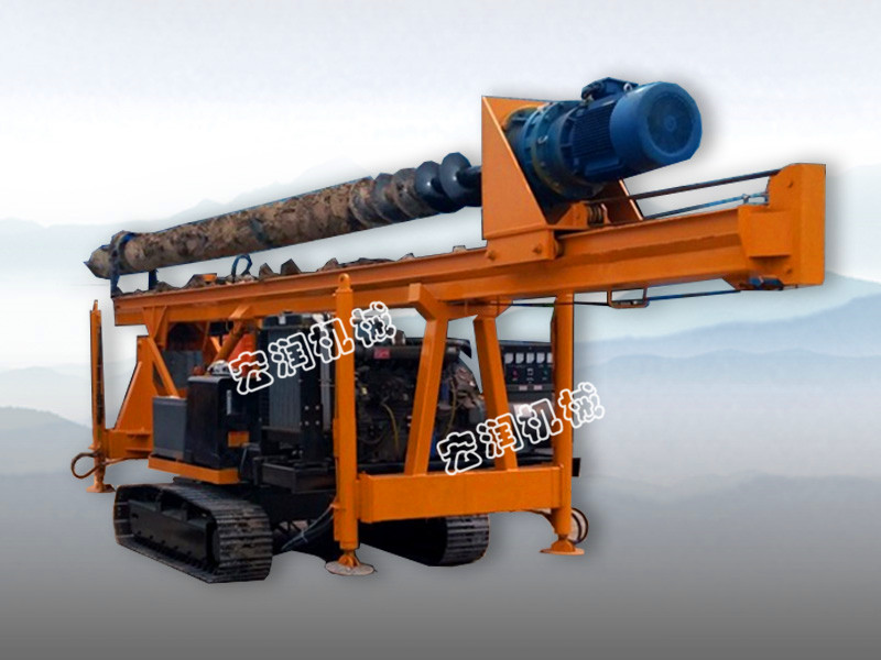 長螺(luó)旋地基鑽孔