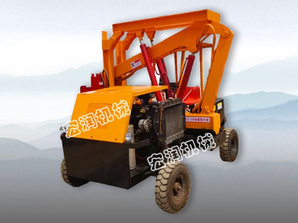 簡易四輪打樁（zhuāng）機