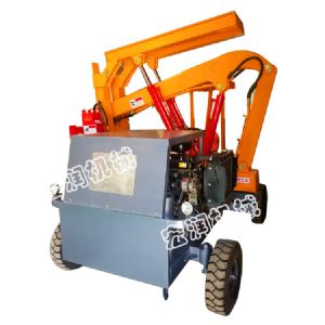 四輪（lún）護欄打（dǎ）樁機