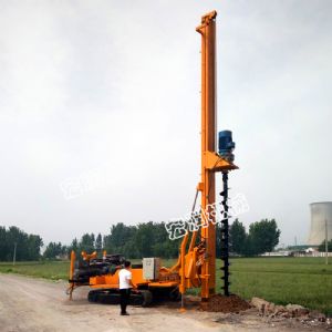 長螺旋地基鑽孔