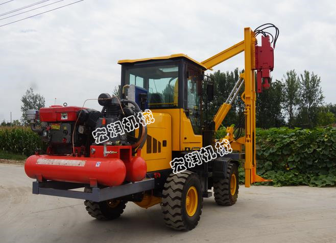 高速公路鑽(zuàn)孔機想要(yào)鑽孔效率高應該怎麽做?濟寧91网站機械