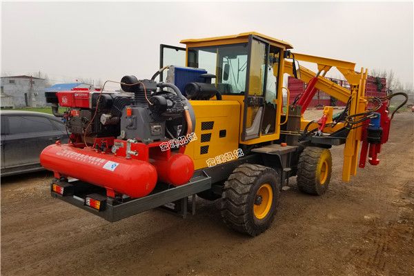 鄉村道路護欄鑽孔機
