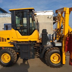 液壓護欄打樁機