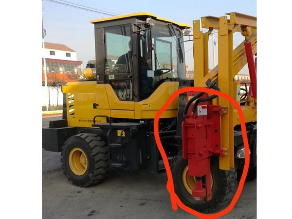 高速公路護欄打樁機