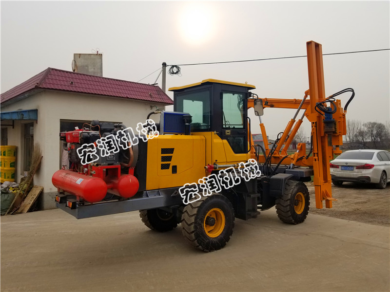 公路護欄鑽孔機