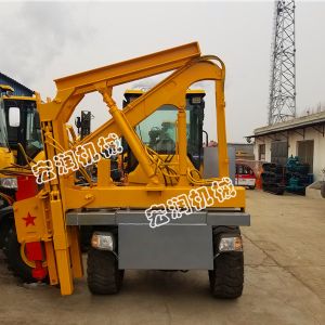 高速護欄立（lì）柱壓樁機