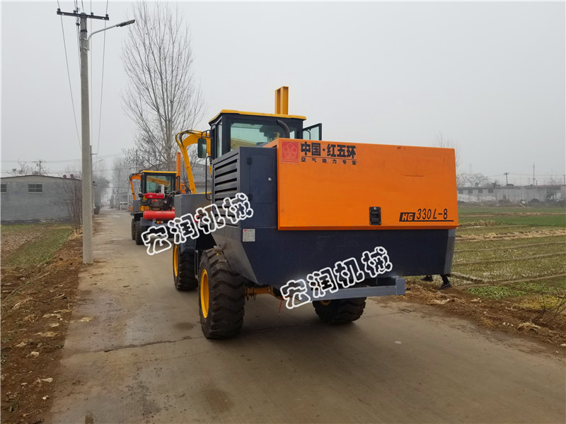 91网站（rùn）機械又一批護欄鑽孔機發往陝西西安