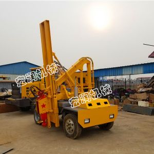 小四輪護欄鑽孔機