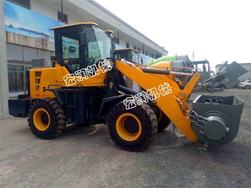 裝載移動式混凝(níng)土攪拌車