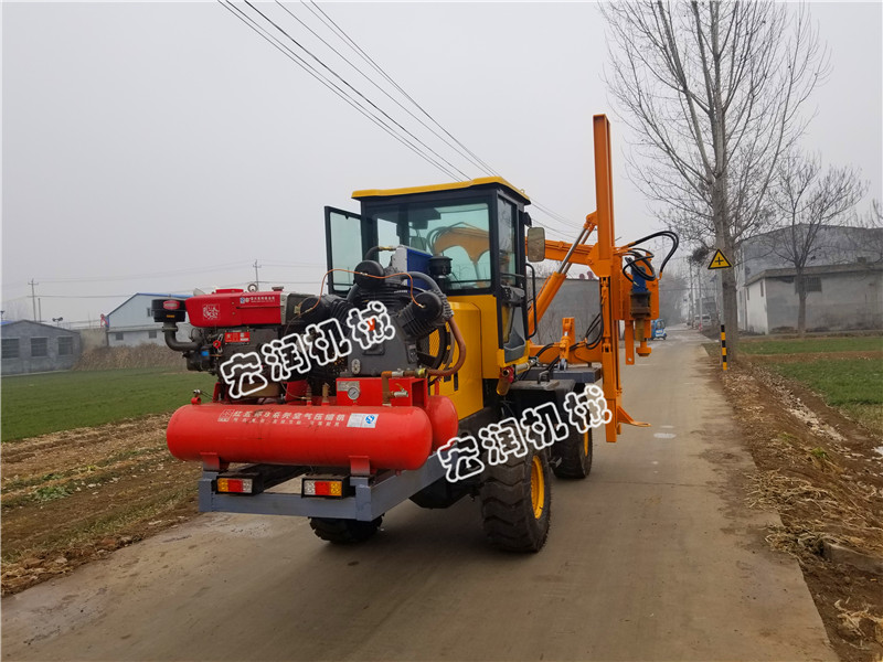 91网站護欄鑽（zuàn）孔機發往湖北恩（ēn）施（shī）