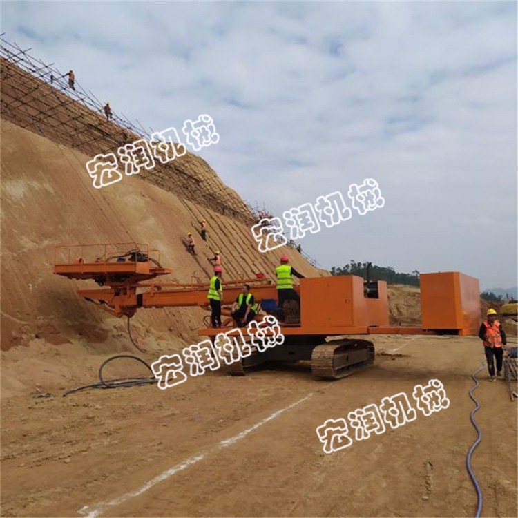 山體護坡鑽孔機，全液壓錨固鑽機現貨出售