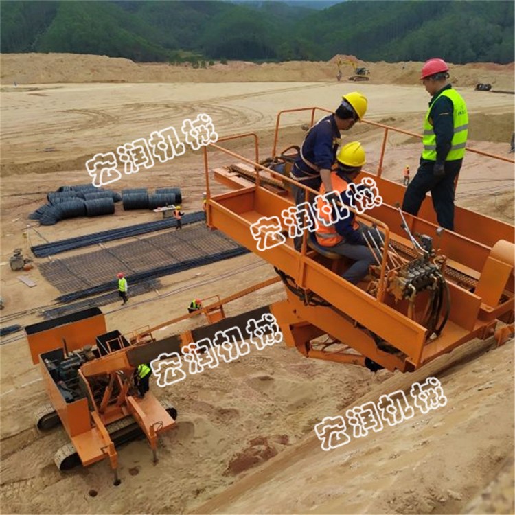 熱銷油電混合錨固鑽機，錨索基坑支護鑽機