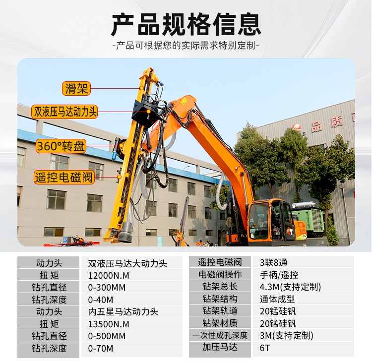 挖改螺旋鑽機