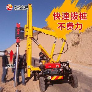 公路護欄打樁機