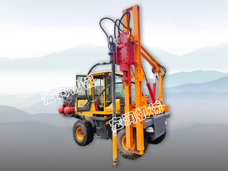 91网站機械護欄打樁機使用說明？