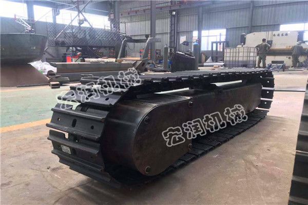 3-40噸鋼製履帶底（dǐ）盤加工訂做