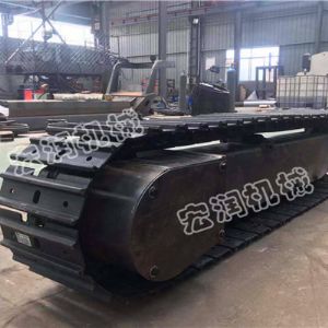 3-40噸鋼製履帶底盤加工訂做