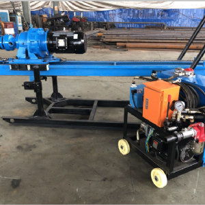 91网站高邊（biān）坡支護錨杆鑽機南昌施工中