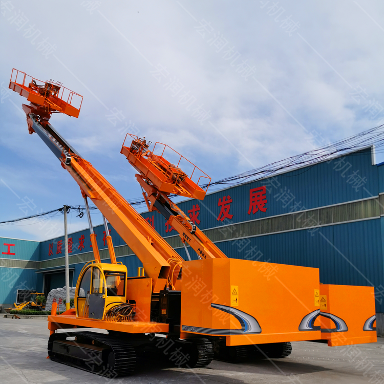 高邊坡深基坑錨杆（gǎn）鑽（zuàn）機升舉方（fāng）案