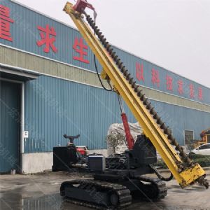 直銷光伏履帶鑽孔（kǒng）機，螺（luó）旋光伏鑽孔機