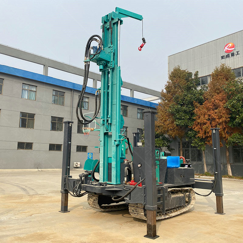 供應新款氣（qì）動水井鑽機（jī）水氣兩用鑽探機