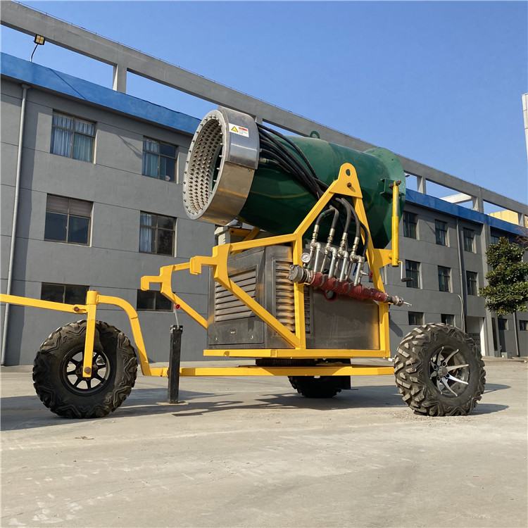 造雪（xuě）機的工作原理