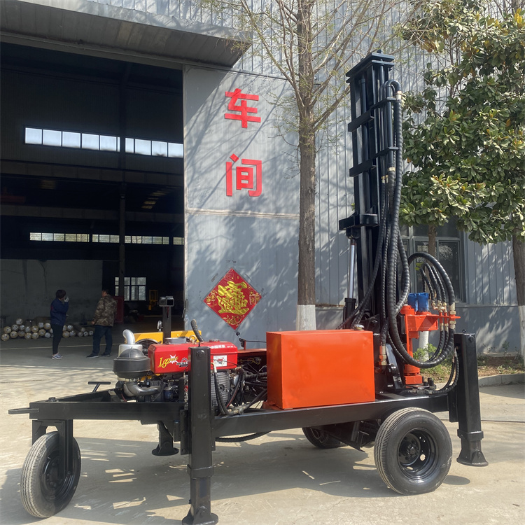 輪式水井鑽機