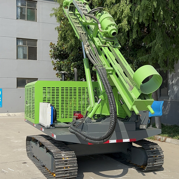 液壓360度光伏鑽孔機
