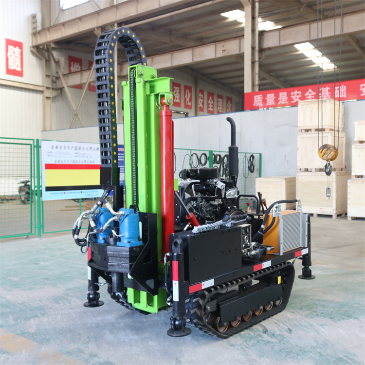 雙液壓小型潛孔鑽機