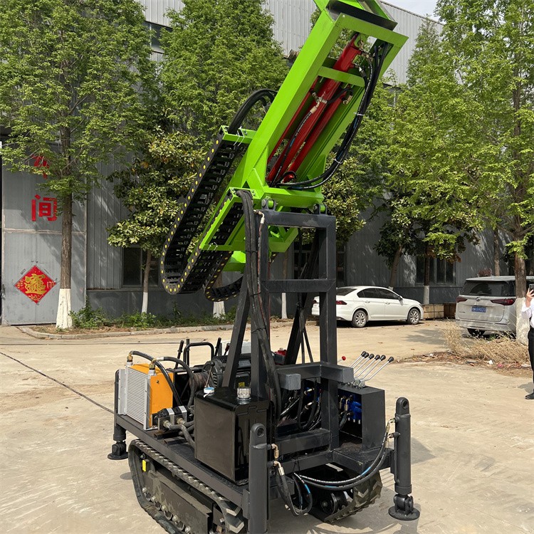 小型履帶全液壓鑽機