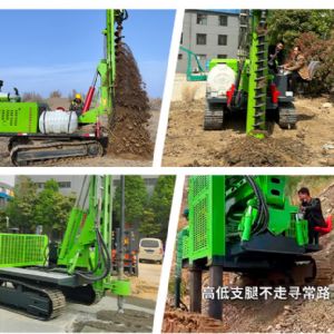 液壓錘款光伏（fú）打樁機