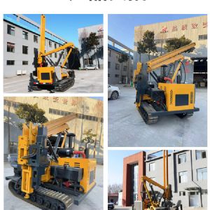 履帶（dài）護欄打樁機
